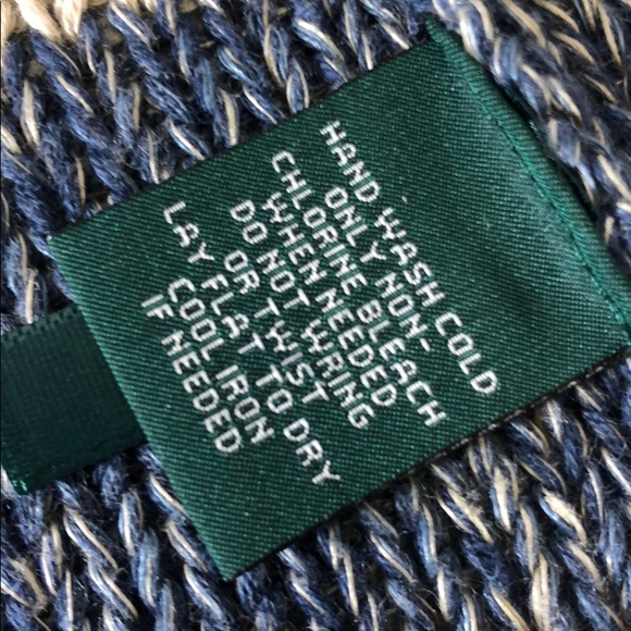 LaurenTalph Lauren Jacket Indigo Stripe Cardigan - Picture 6 of 8